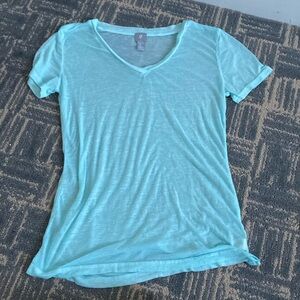 GAP Blue Fitted Short Sleeve Tee